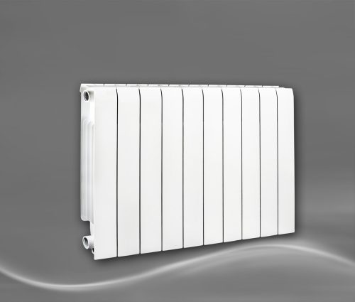 Radiator Faral 1169 W alb aluminiu 800 x 580 x 95 mm - racord lateral