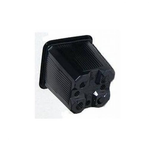  Ghiveci de flori Roca 7 cm x 7 x 7 cm, plastic negru