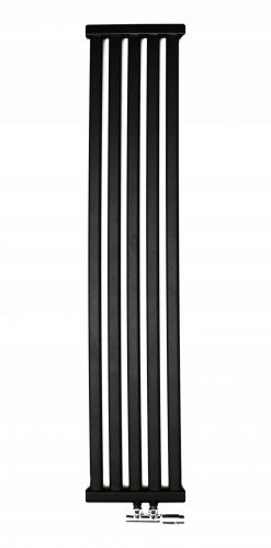 Radiator decorativ negru Regnis 450 W