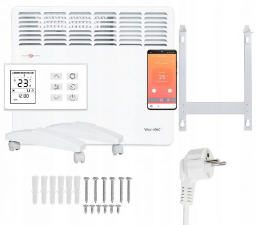  Încălzitor convector alb Warmtec 1500 W