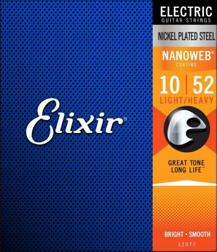  Elixir Nanoweb 10-52 corzi ușoare grele (12077)