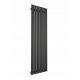 Radiator baie apa 837 W 450 x 1400 mm negru