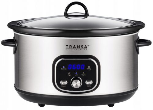  Transa Electronics SlowCooker Medium 4,5 l argintiu/gri 280 W