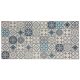 Patchwork Panouri 3D de perete PVC CLADDING BLUE MAT