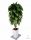 Ficus Smochin artificial ghiveci alb negru 140 cm