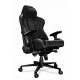  Scaun gaming Yumisu 2050, piele ecologica neagra