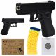  Pistol BBs Glock Metal Set de 800 BB-uri + carte de autocolante, benzi desenate Shop_lolki