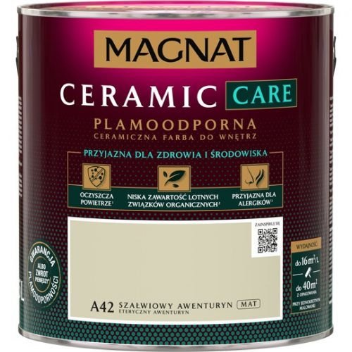 Vopsea perete ceramica Magnat 2,5 l Ethereal Aventuryn A42 mat