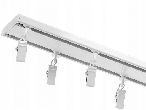  Tijă pentru perdea CEILING RAIL profil ALU SLIM 340 cm