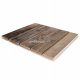 Placa de fatada din lemn natural maro 150 x 22 x 20 mm