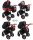  Carucior bebelus 3in1 Dwarf NEXXO negru RED SPORT