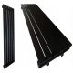  RADIATOR decorativ LOFT 180x45 Matt Black Structura 1102W