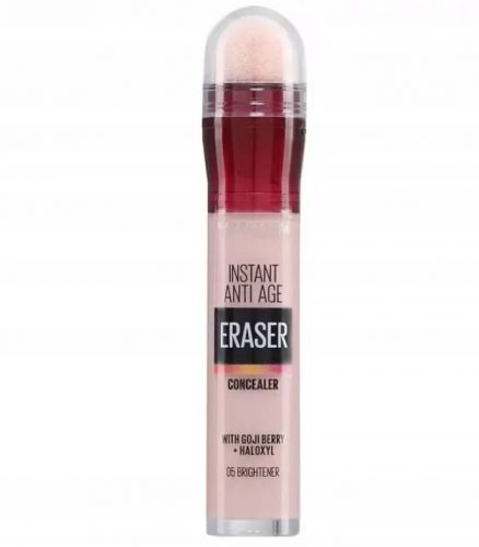  Maybelline Instant Eraser corector de ochi cu acoperire medie cu burete, imbogatit cu extract de fructe de padure de Goji nuanta 06 Neutralizer