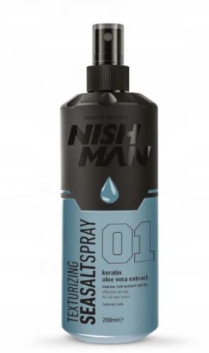  spray de coafat cu sare de mare NISHMAN SEA SALT