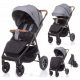  Carucior 4baby Stinger Air Grey, gri