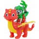  FIGURA CAVALIERI PAW PATROL ROCKY AND BIG FLAME DRAGON