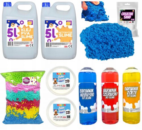  Set de animații și ateliere Slime - 14 kg!