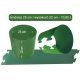  Ghiveci cu clips pentru cultivarea legumelor, 25x22 cm, verde