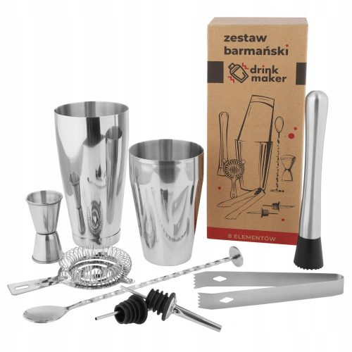 Set de barman Drink Maker pentru băuturi, 8 buc.