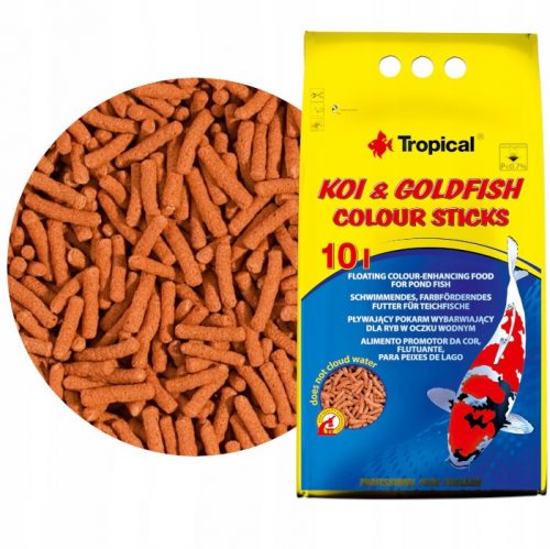  Hrana sub forma de batoane de culoare Tropical Koi & Goldfish 800 g