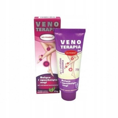  Gel pentru durere Nes Pharma Veno Terapia gel pentru durere 75 ml 75 g