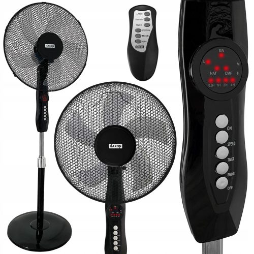  Ventilator de podea Haxon DAX negru