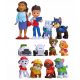  PAW PATROL DOG SET 10 FIGURINE SI 2 VEHICULE