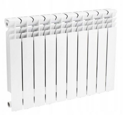 Radiator Hydroland 78 W alb aluminiu 70 x 568 x 70 mm - racord lateral