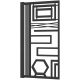 Esperto Radiators 1336 W calorifer decorativ alb, negru, gri