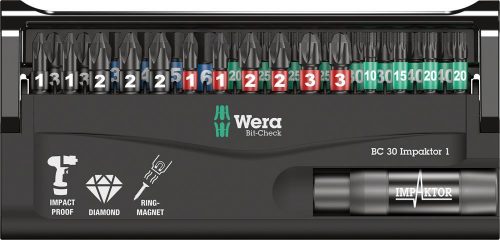  Set de biți Wera Impaktor/30 Bit-Check 057690