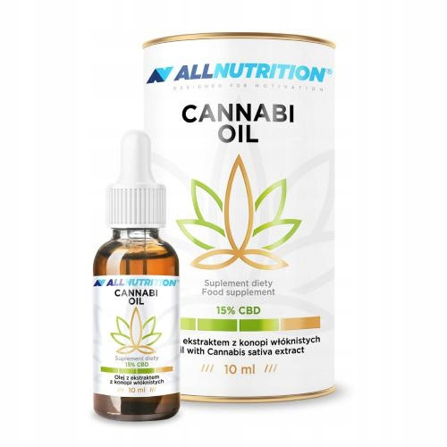  ALLNUTRITION CBD ulei de cânepă 15% 10ml ulei de canabi