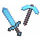  JUCĂRIE MINECRAFT DIAMOND SWORD + PICKCAST FIGURE