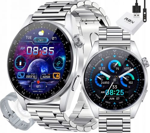  SMARTWATCH Rubicon ceas bărbătesc CALLS STEPS SMS POLISH MENU SPORT SMART