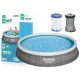  Piscina rotunda de expansiune Bestway 396 x 396 cm