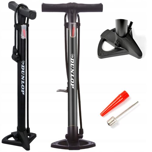  DUNLOP BIKE FLOOR PUMP pompă de podea neagră