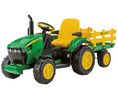  TRACTOR PEG PEREGO JOHN DEERE CU BATERIE 12V