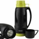 Termos pentru bauturi Topfann THERMOS, 1 l, negru, nuante de verde