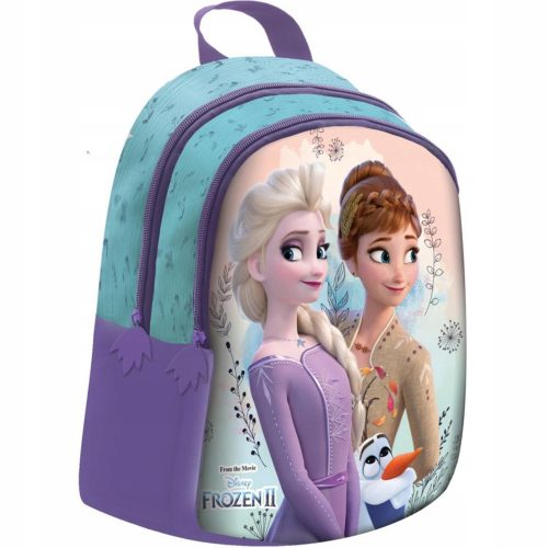  Rucsac multicompartiment pentru gradinita Frozen Derform pentru baieti, fete, multicolor