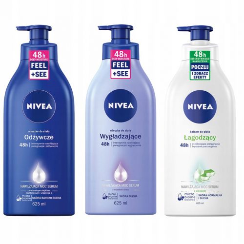  Lotiune de corp Nivea 625 ml cu aloe