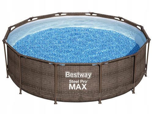  Piscina cu cadru rotund Bestway 366 x 366 cm