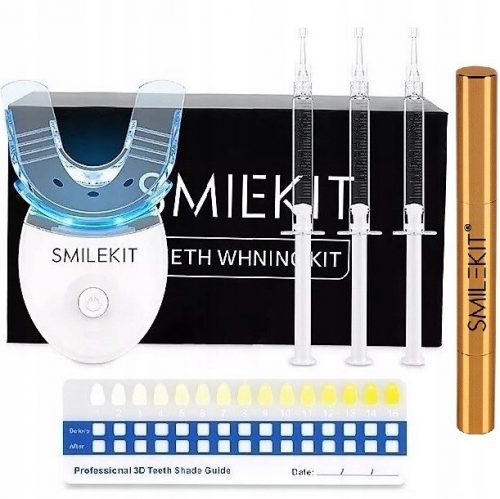  Kit de albire a dintilor cu lampa LED SMILEKIT