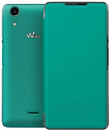  Husa flip Wiko pentru Wiko Rainbow Lite, turcoaz