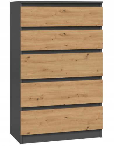  Comodă TopEshop 9789085421030 70 x 40 x 109,5 cm antracit mat