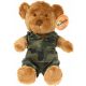  Mascota ursuleț militar soldat - 33 cm