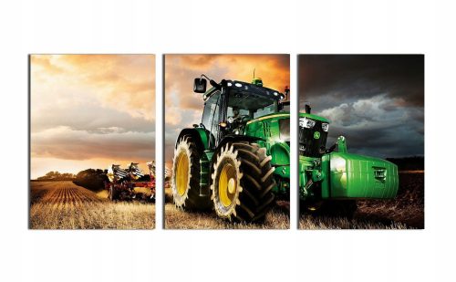 3x IMAGINE DE PERETE tractor John Deere 50x70