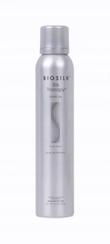  BioSilk Silk Therapy Shine On agent de lustruit și balsam într-un singur 150 ml