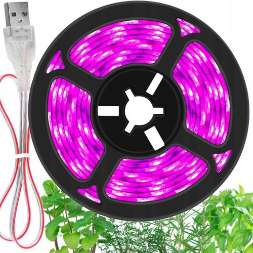 Lampa pentru cresterea plantelor - Bandă LED GROW pentru cultivarea plantelor Heckermann 80 W