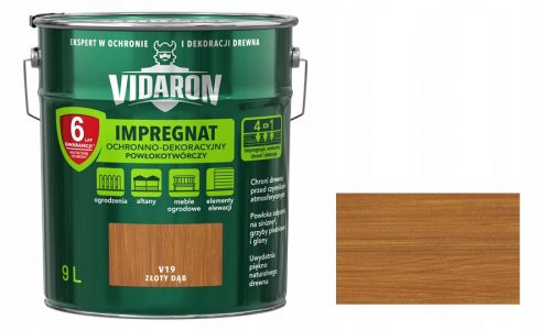 Vidaron V19 impregnare filmogena Stejar auriu 9 l