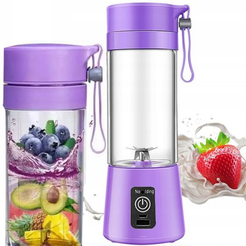  Blender de mână 149 Blender 4K MIXER POWERFUL TOURIST PORTABLE 25 W roz