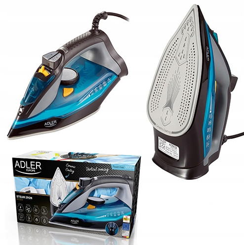  Adler AD 5032 fier de călcat cu abur 3000W 350ml 45 g/min